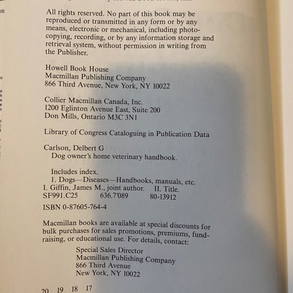 “Dog owners home veterinary handbook” hardcover - Picture 13 of 15